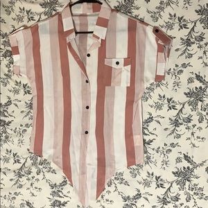 Striped Collared Shirt